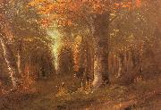 Courbet, Gustave Forest in Autumn oil painting reproduction
